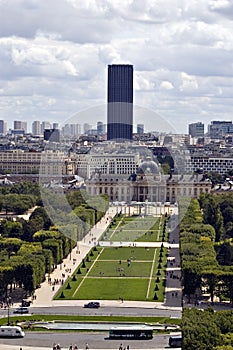 View on the Champ de Mars