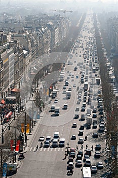 View of Champs ElysÃÂ©es