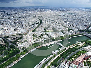 View on Champs, Madeleine, Chaillot, Gros Caillou and Faubourg du Roule. photo