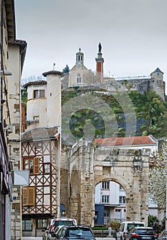 View of Chapel of Notre-Dame de Pipet, Vienne, France