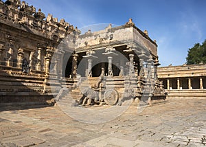 View on the chariot part of Mandapam.