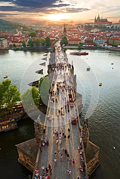 View on Charles Bridge