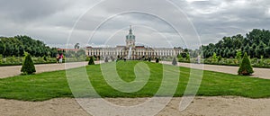 View of Charlottenburg Palace in Berlin