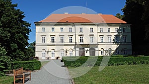 View of the chateau of boskovice