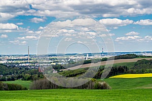 View of Chemnitz in Saxony