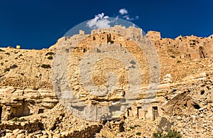 View of Chenini, a fortified Berber village in South Tunisia