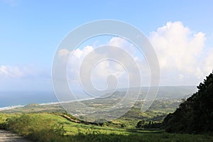 View from Cherry Tree Hill, Barbados