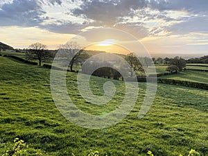 A view of the Cheshire Countryside