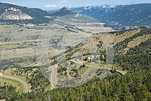 View of Chief Joseph Scenic Byway photo