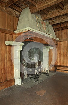 View of Chillon Castle. Switzerland