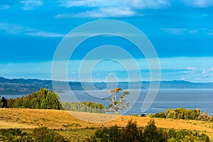 View of Chiloe Island photo