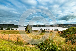 View of Chiloe Island photo