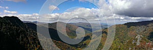 View from Chimney Tops in the Great Smoky Mountains National Park