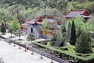 View of the Chinese Courtyard