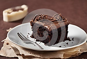 A view of a Chocolate Fudge Cake