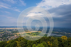 View from Chojnik castle on Karkonosze National Park V