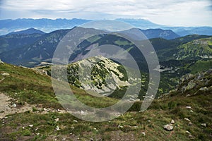 View from Chopok - Low Tatras, Slovakia. Liptov, beautiful.