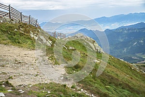 View from Chopok - Low Tatras, Slovakia. Liptov, beautiful.