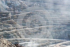 View of Chuquicamata Copper Mine photo