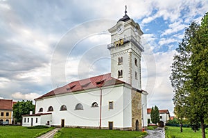 View at the Church of Birth Virgin Mary in Spisske Podhardie - Slovakia