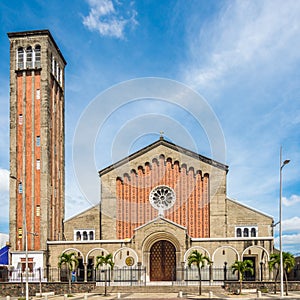 View at the Church of Don Bosco in Panama City - Panama