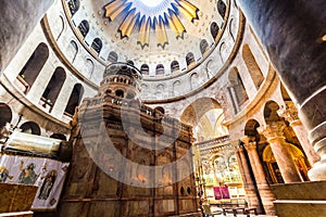 View of church of the Holy Sepulchre photo