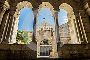 View of the Church of the Nativity Bethlehem