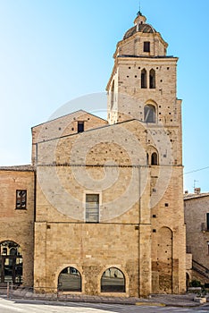 View at the Church of San Francesco in the streets of Lanciano - Italy