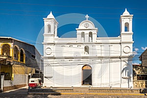 View at the Church of San Jose Obrero in Copan Ruinas - Honduras photo