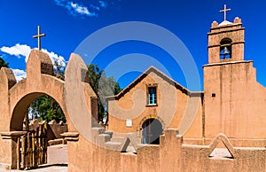 Church of San Pedro de Atacama, Atacama Desert, Chile, South America photo