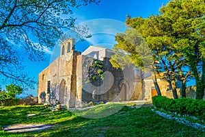 View of the church of Sant Orsola in Erice, Sicily, Italy photo