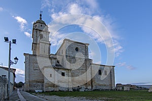 Santa MariÃÂ­a del Manzano, Castrojeriz in Burgos, Spain photo