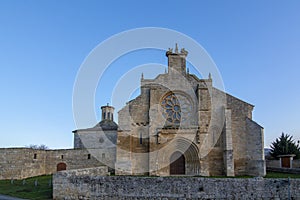 Santa MariÃÂ­a del Manzano, Castrojeriz in Burgos, Spain photo