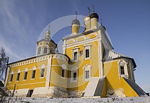 View of the church of St. Nicholas (Nikolo-Naberezhnaya). Russia.