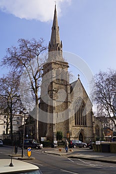 Church of St Saviour`s in Lupus Street, Pimlico, London UK