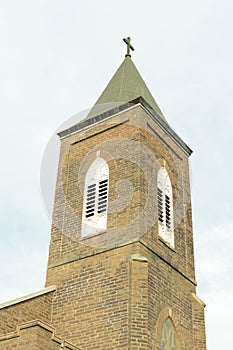 Church Steeple and Cross