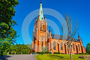 View of a church in Swedish town Trollhattan