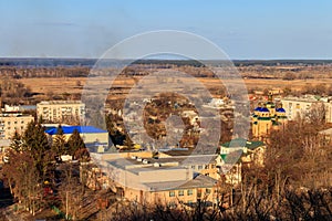View on Chyhyryn town, Ukraine