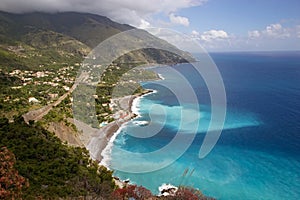 View of the Cilento coast, Italy photo