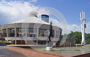 View of the Circus Building, Almaty, Kazakhstan