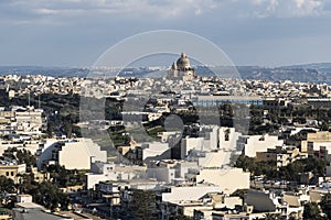 View from the Citadel of Victoria Gozo Malta