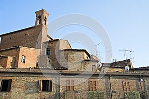 View of Citta' della Pieve. Umbria.