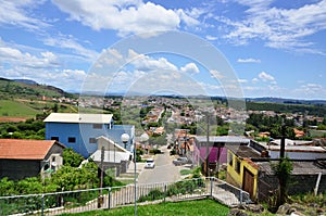 View of the city of Andrelândia from the viewpoint of Christ