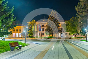 View of city center of Vratsa, Bulgaria