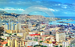 View of the city centre of Algiers in Algeria