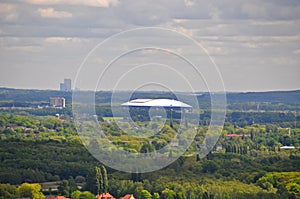 View on the city of Gelsenkirchen, Germany
