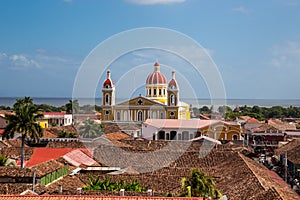View of the city of Granada, Nicaragua photo