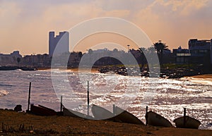 View of the city of Haifa in northwestern Israel.