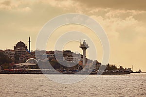 View of the city of Istanbul, Turkey