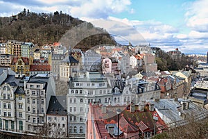 View of city Karlovy vary